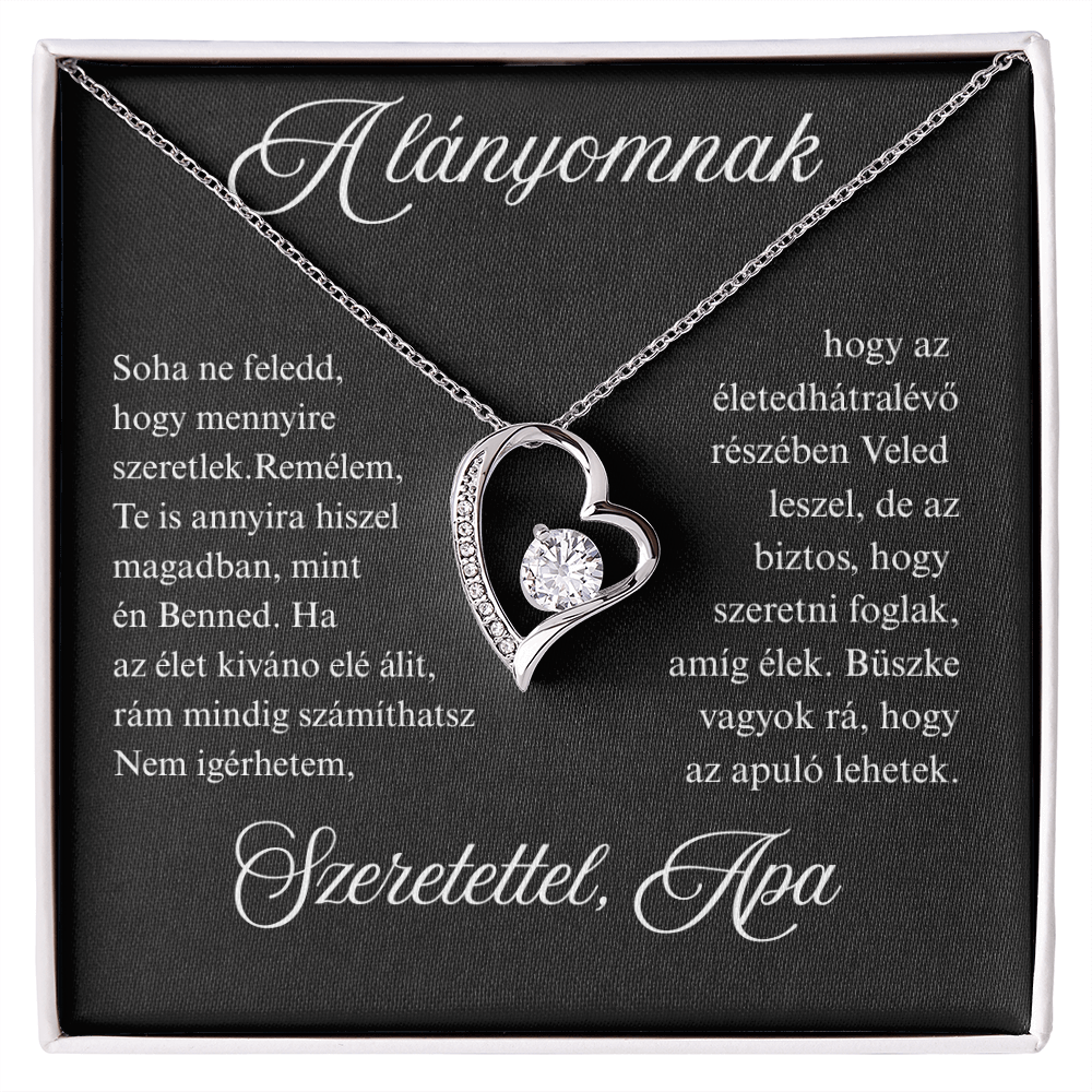 Nyaklánc drága lányomnak