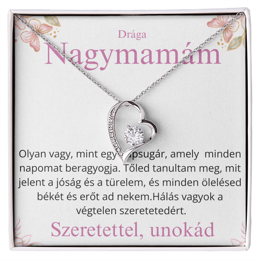 Különleges ajándek a kedves nagymamámnak