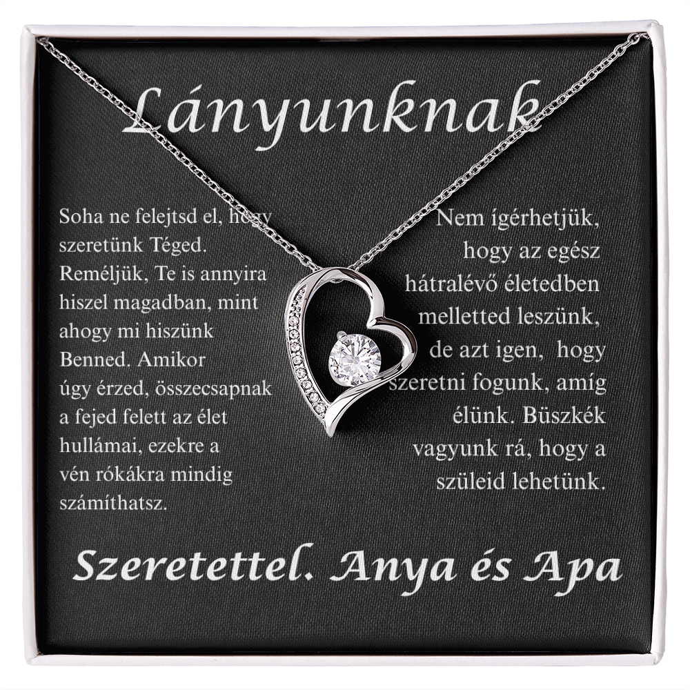 Nyaklánc drága lányomnak