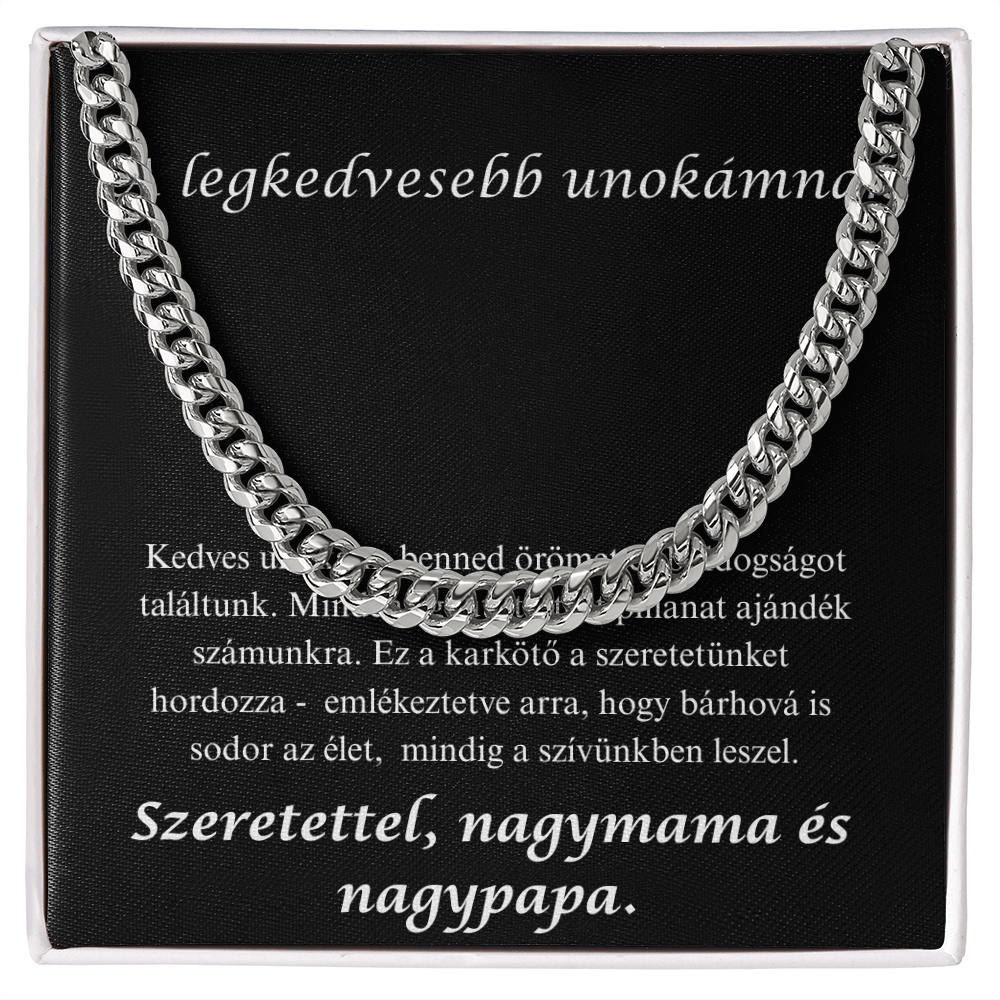 Különleges ajándek a dear unokámnak