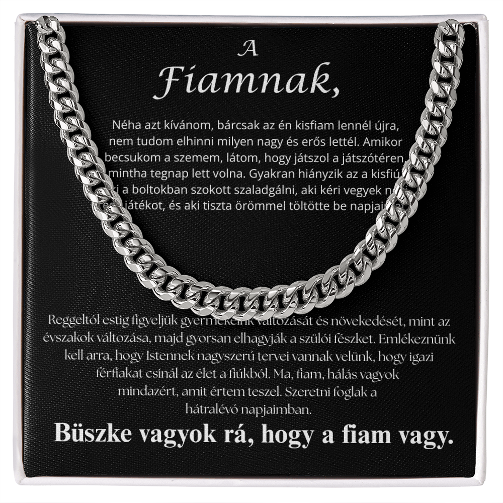 Különleges ajándék a szeretett fiamnak