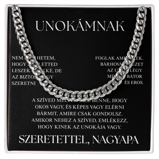 Különleges ajándek a dear unokámnak