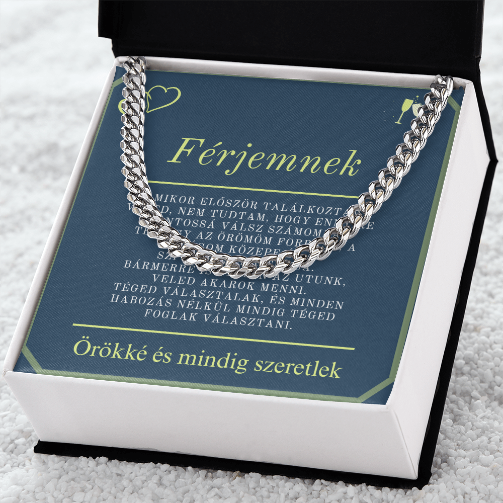 Különleges ajándék szeretett férjemnek