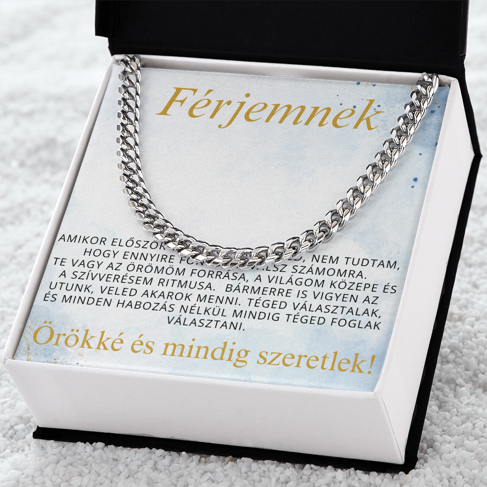 Különleges ajándék szeretett férjemnek