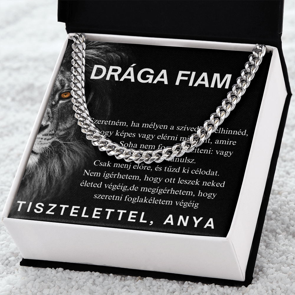 Ajándék drága fiamnak