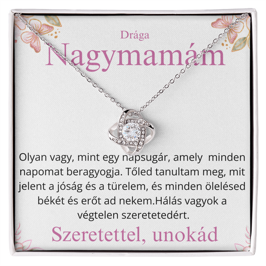 Különleges ajándek a kedves nagymamámnak