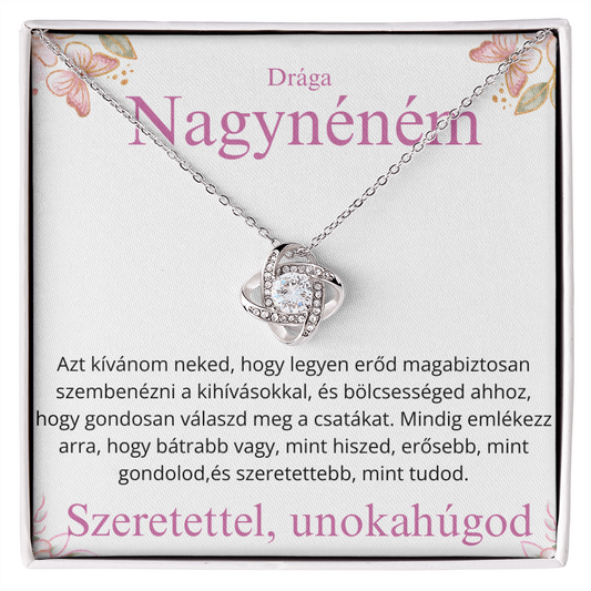 Különleges ajándek a kedves nagynénémnek