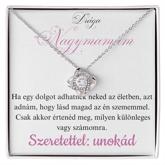 Különleges ajándek a kedves nagymamámnak