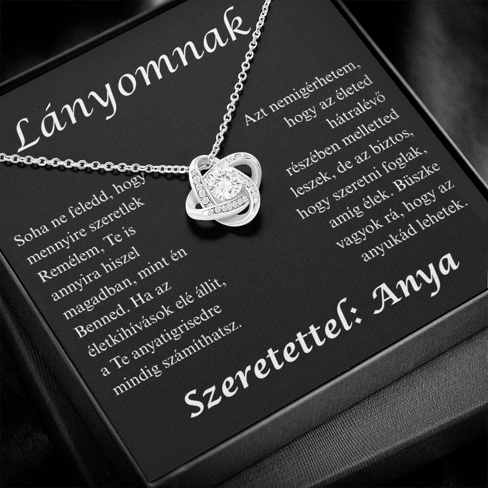 Nyaklánc drága lányomnak