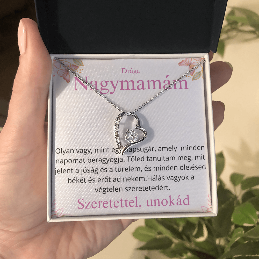 Különleges ajándék a drága nagymamámnak
