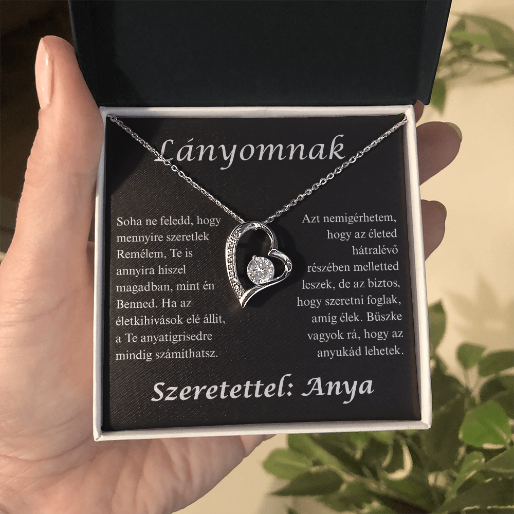 Nyaklánc drága lányomnak