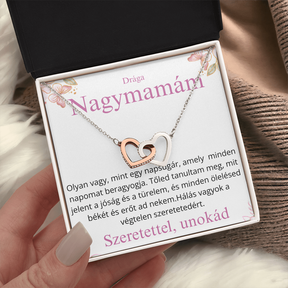 Különleges ajándék a drága nagymamámnak
