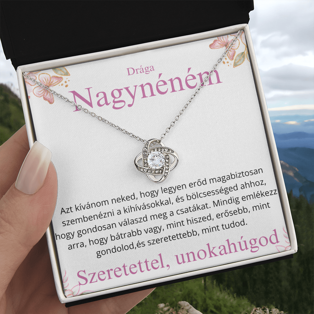Különleges ajándék a drága nagynénémnek