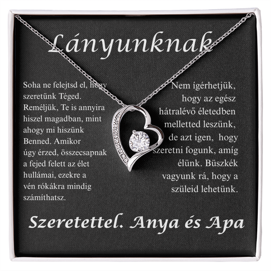Nyaklánc drága lányomnak