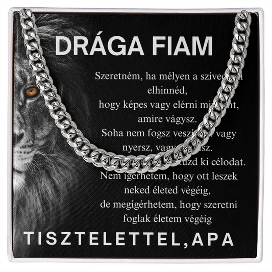 Ajándék drága fiamnak