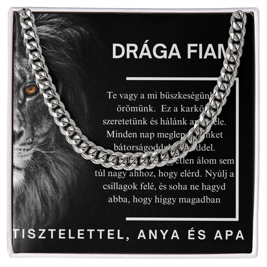 Ajándék drága fiamnak