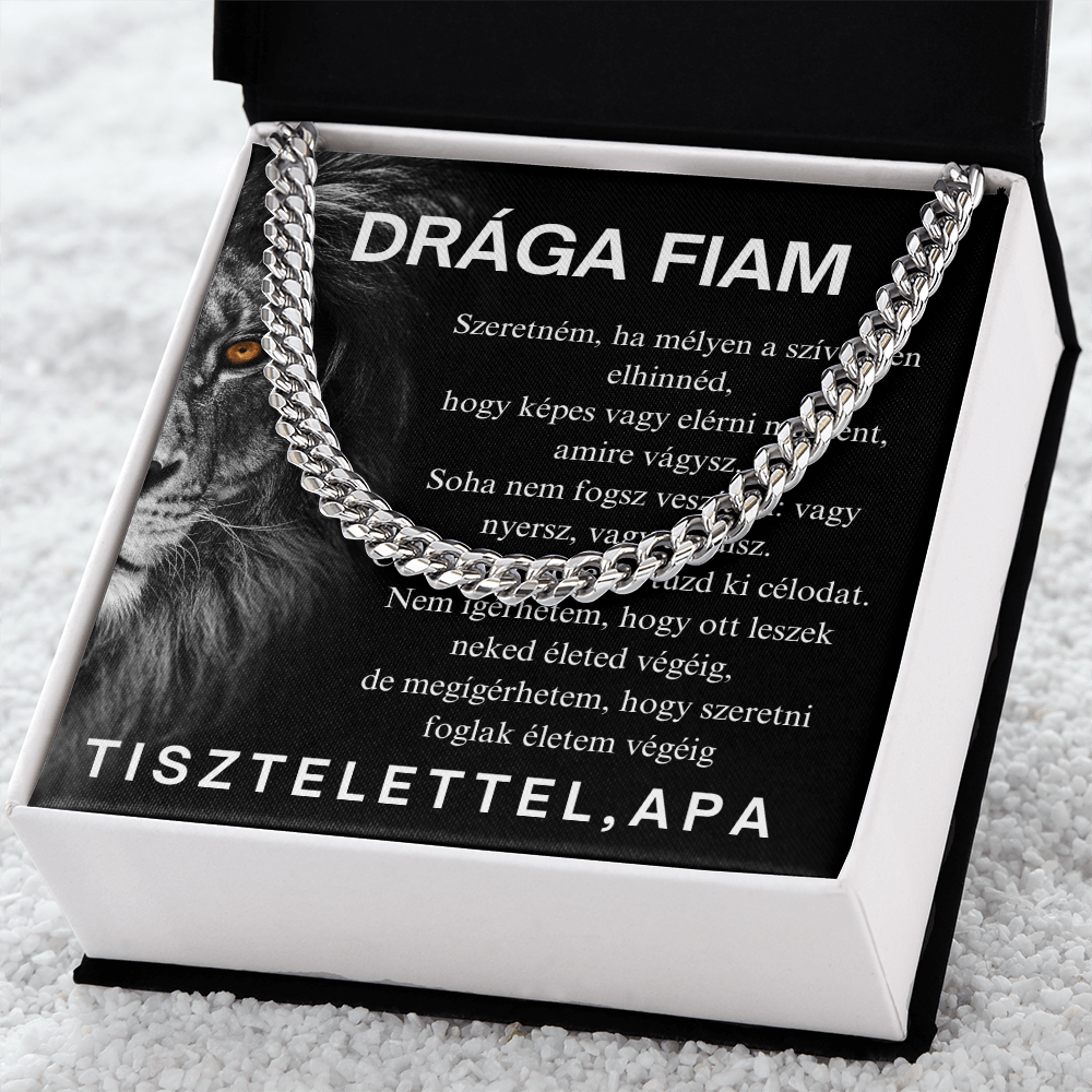 Ajándék drága fiamnak