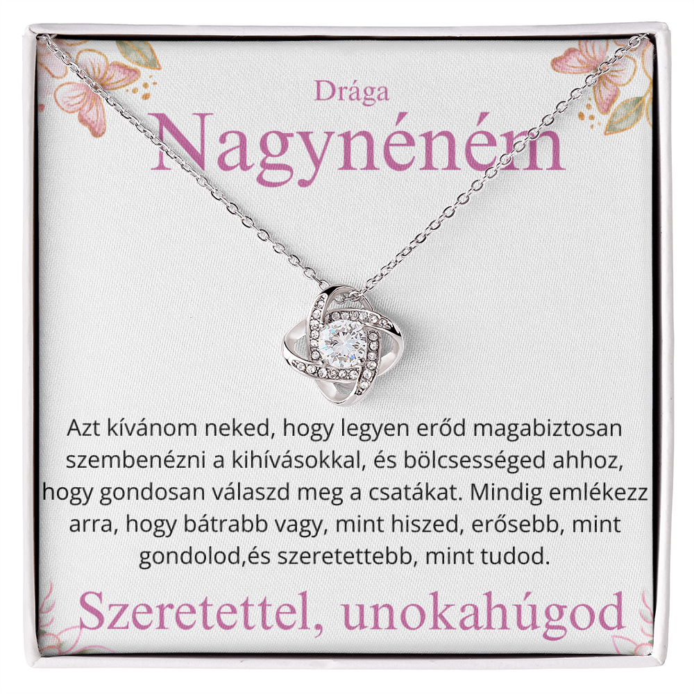 Különleges ajándék a drága nagynénémnek