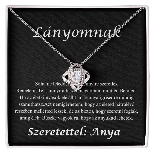 Nyaklánc drága lányomnak