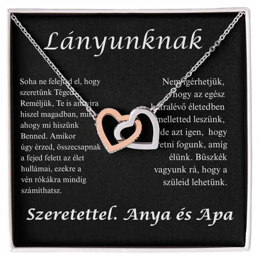 Nyaklánc drága lányomnak