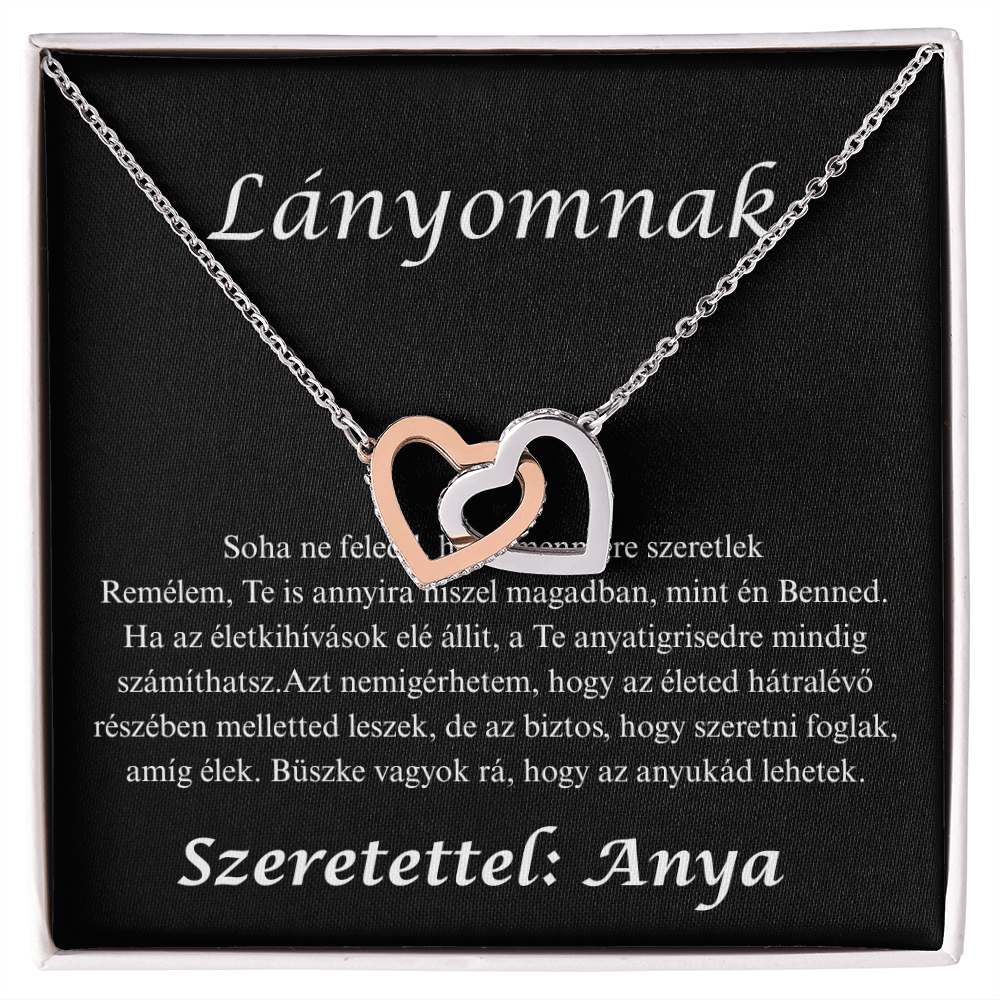 Nyaklánc drága lányomnak