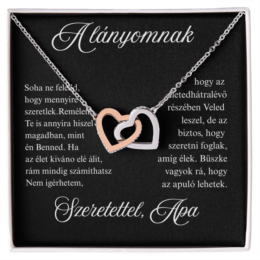 Nyaklánc drága lányomnak