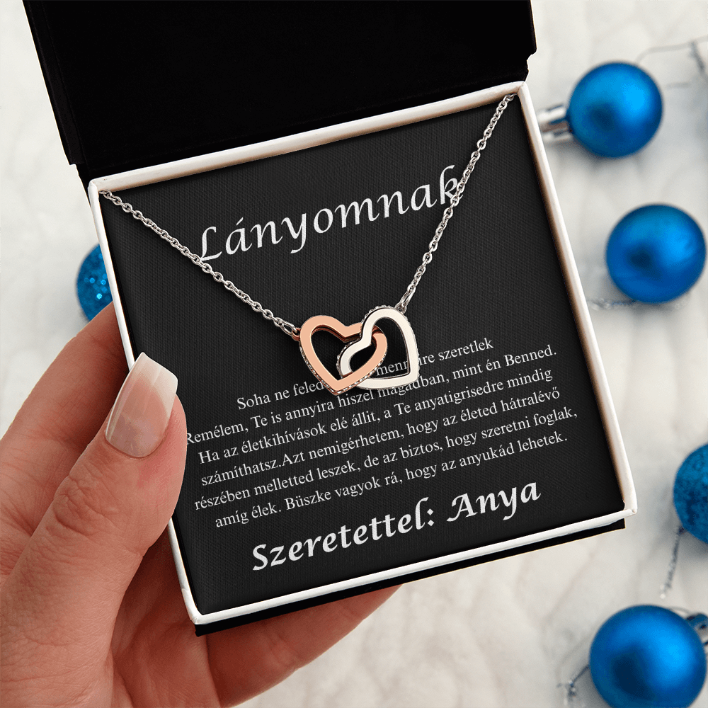 Nyaklánc drága lányomnak