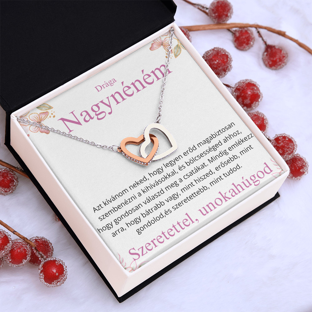Különleges ajándék a drága nagynénémnek